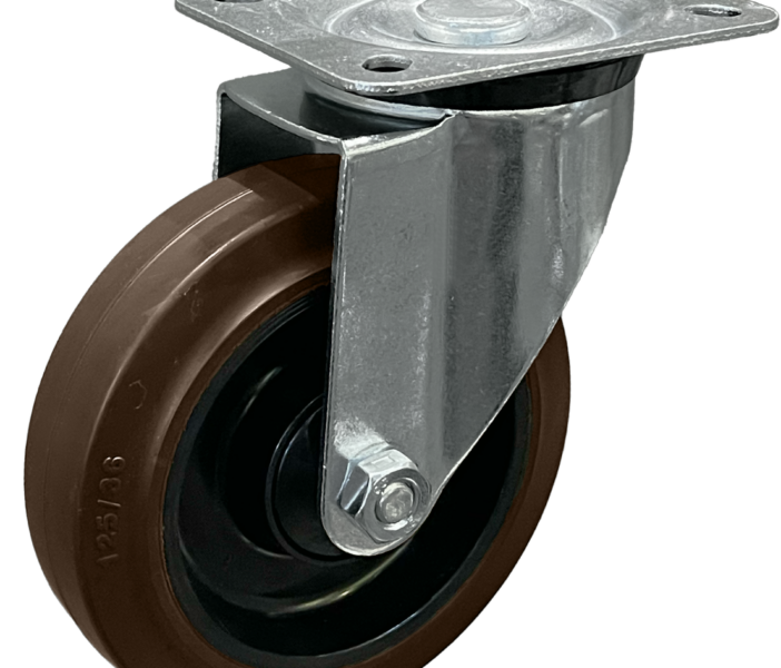 DR010 & DRSE010 Series Rubber Castor - Image 5
