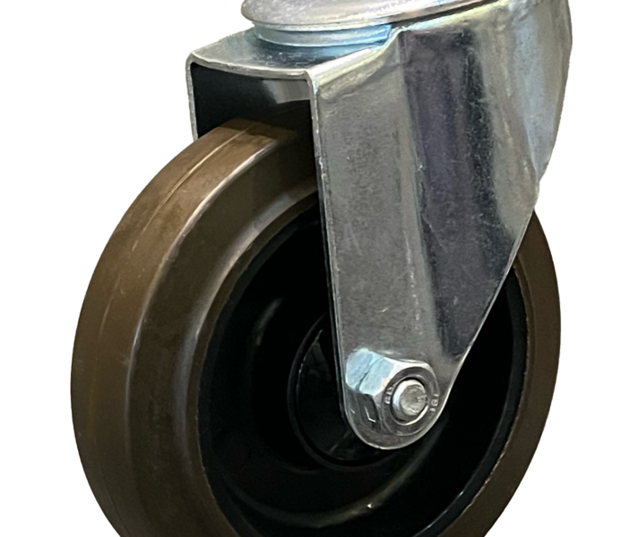 DR010 & DRSE010 Series Rubber Castor - Image 4